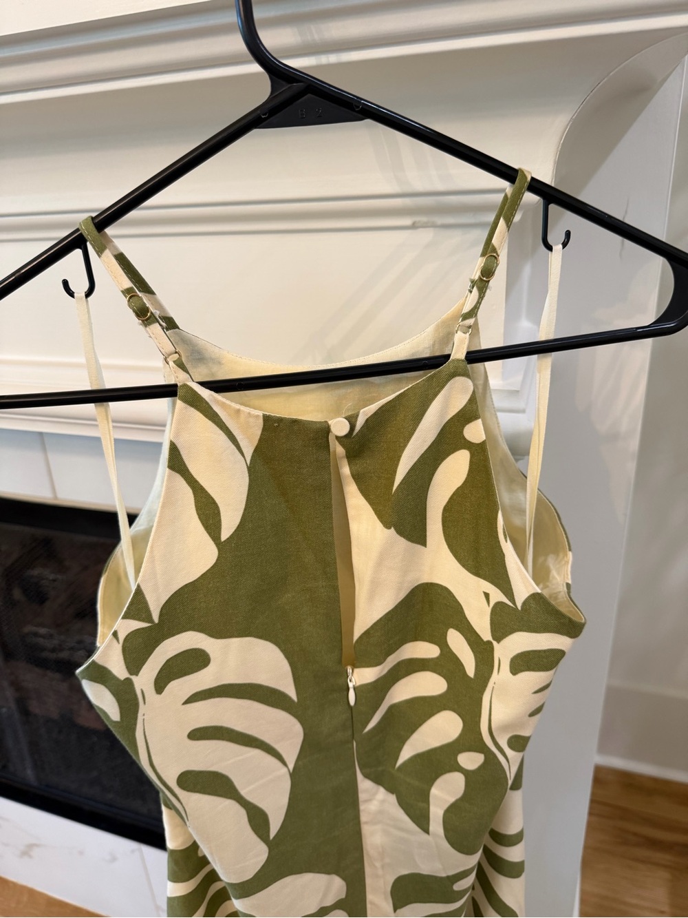 Mon Renn Midsummer Palm Maxi Dress - size small - Picture 3 of 3
